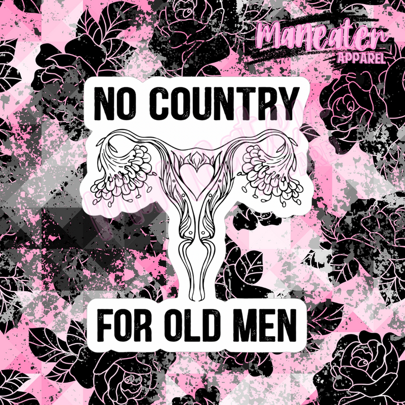 no country for old men vinyl & bumper stickers