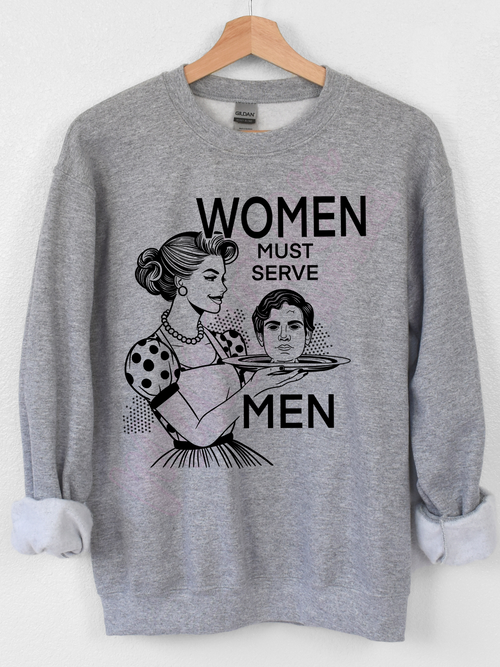 women must serve men